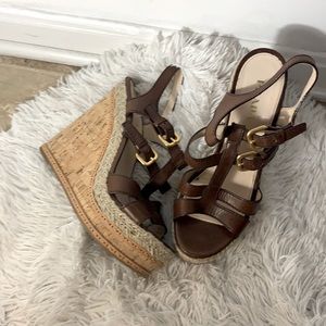 Prada wedges